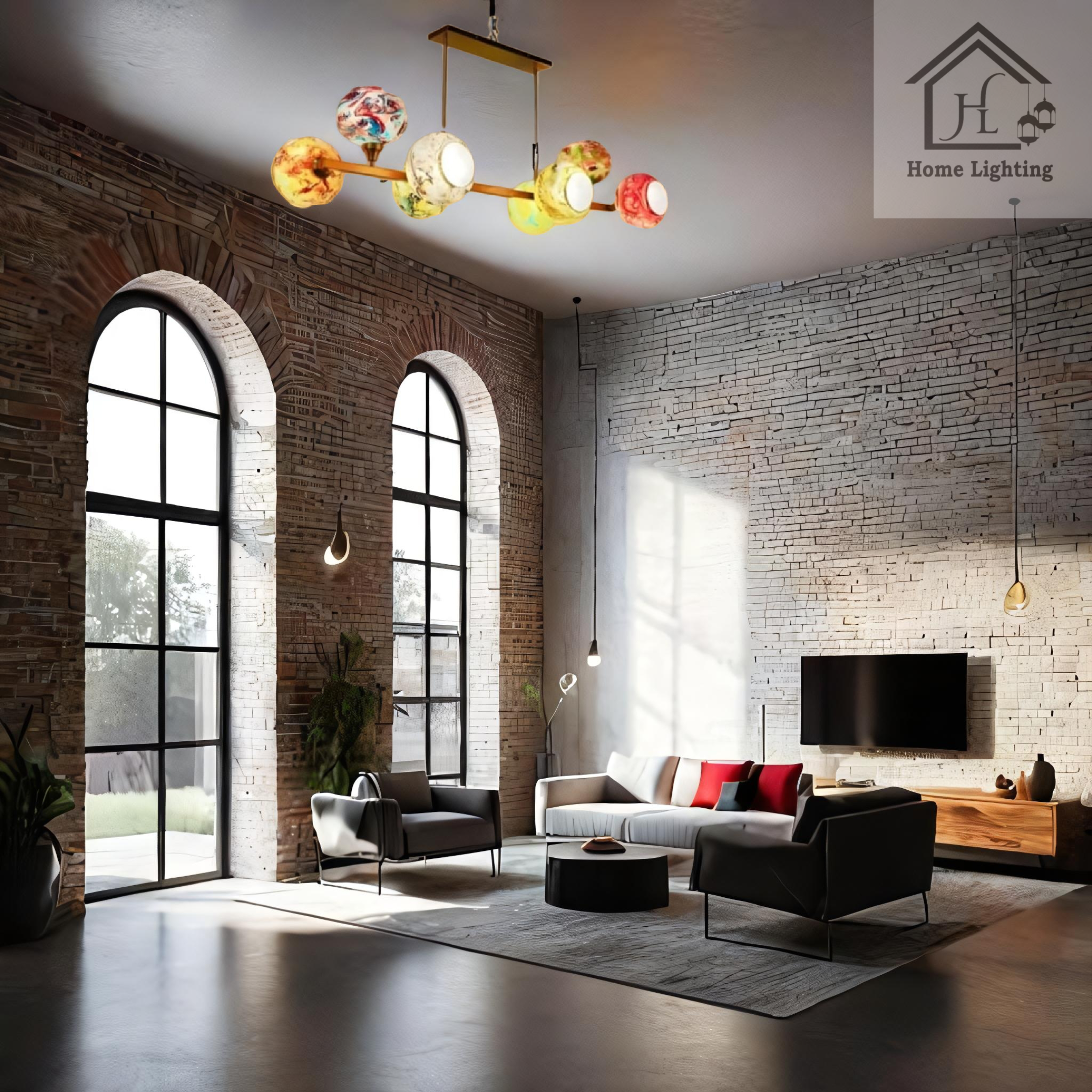 Modern 8Lights Ring Cluster - Image 2