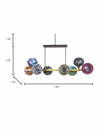 Modern 8Lights Ring Cluster - Image 6