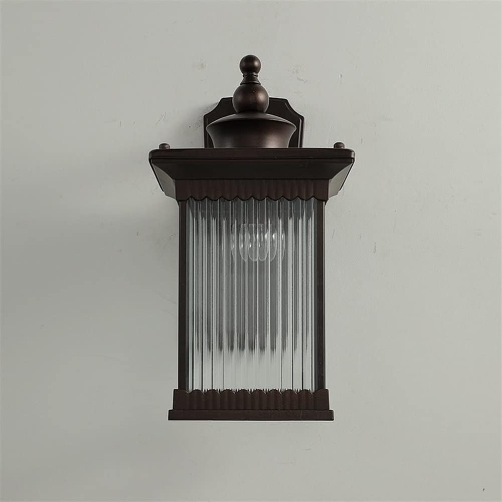 Outdoor Black Finish Half-Shade Wall Light - Image 6