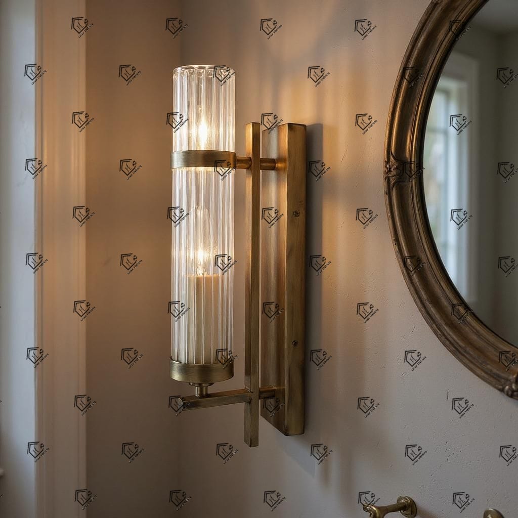 Boro 10 With Brass Finish Decorative Wall Light