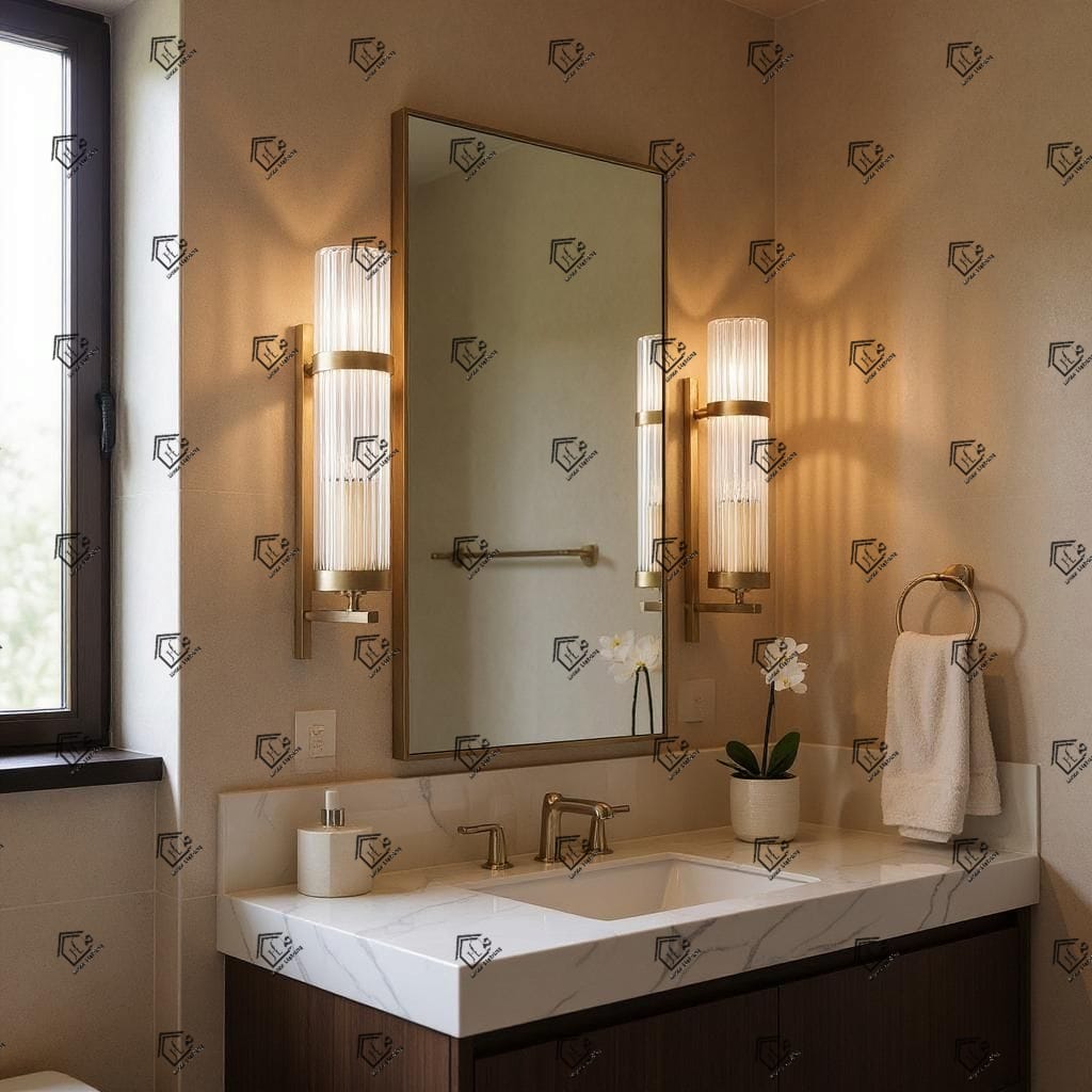 Boro 10 With Brass Finish Decorative Wall Light - Image 4