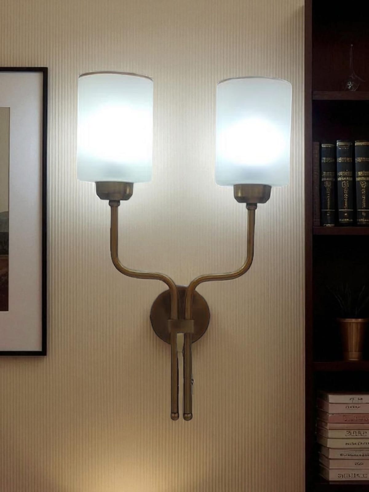 🪔 Premium Vintage Wall Light - Dual Arm Chandelier Style - Image 6