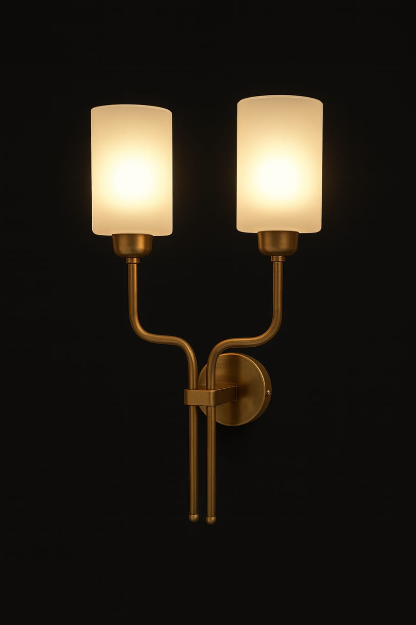 🪔 Premium Vintage Wall Light - Dual Arm Chandelier Style - Image 3